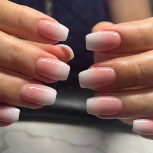 FULL SET WITH GEL COLOR